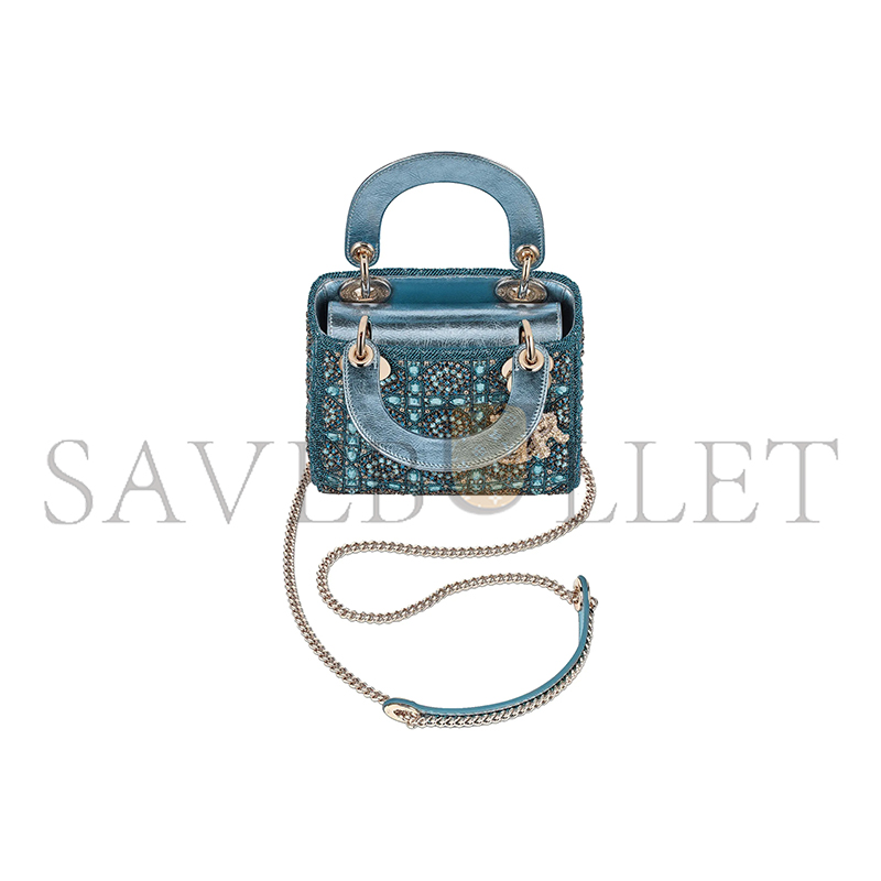 D*or lady D*or bag m0505orhr-m259 (20*17*8cm)